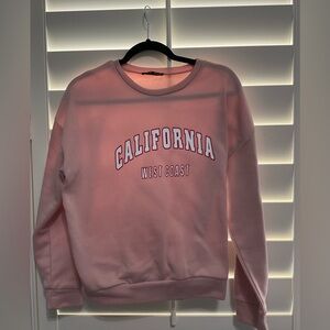 Pink crewneck!💓